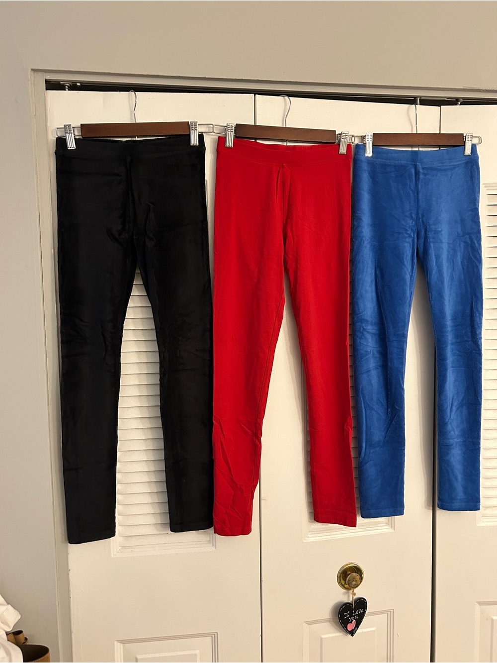 Crewcuts Black Ponte Leggings Trio